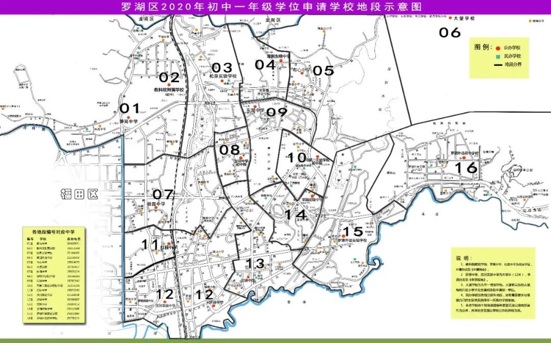 落户深圳家长注意：罗湖区初中学区划分规则已出